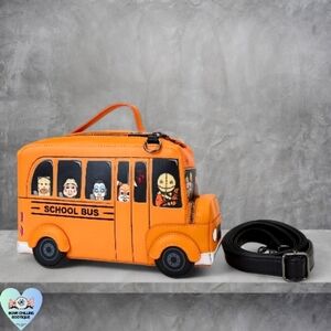 BNWT Trick r Treat School Bus Crossbody Loungefly